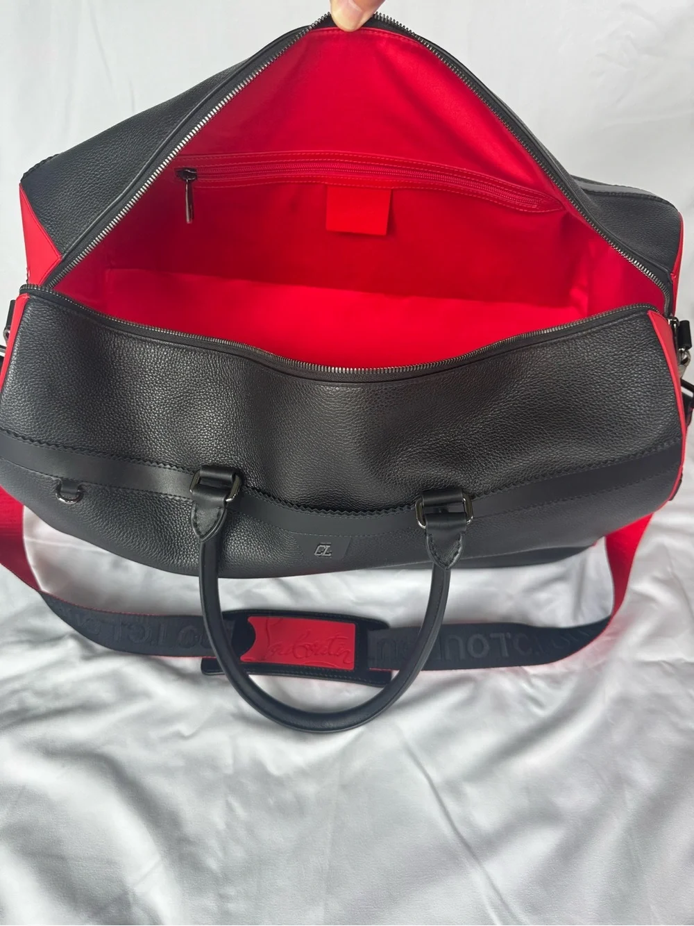 Christian Louboutin - Ruisbuddy - Duffle Bag - Grained Calf Leather & Rubber
